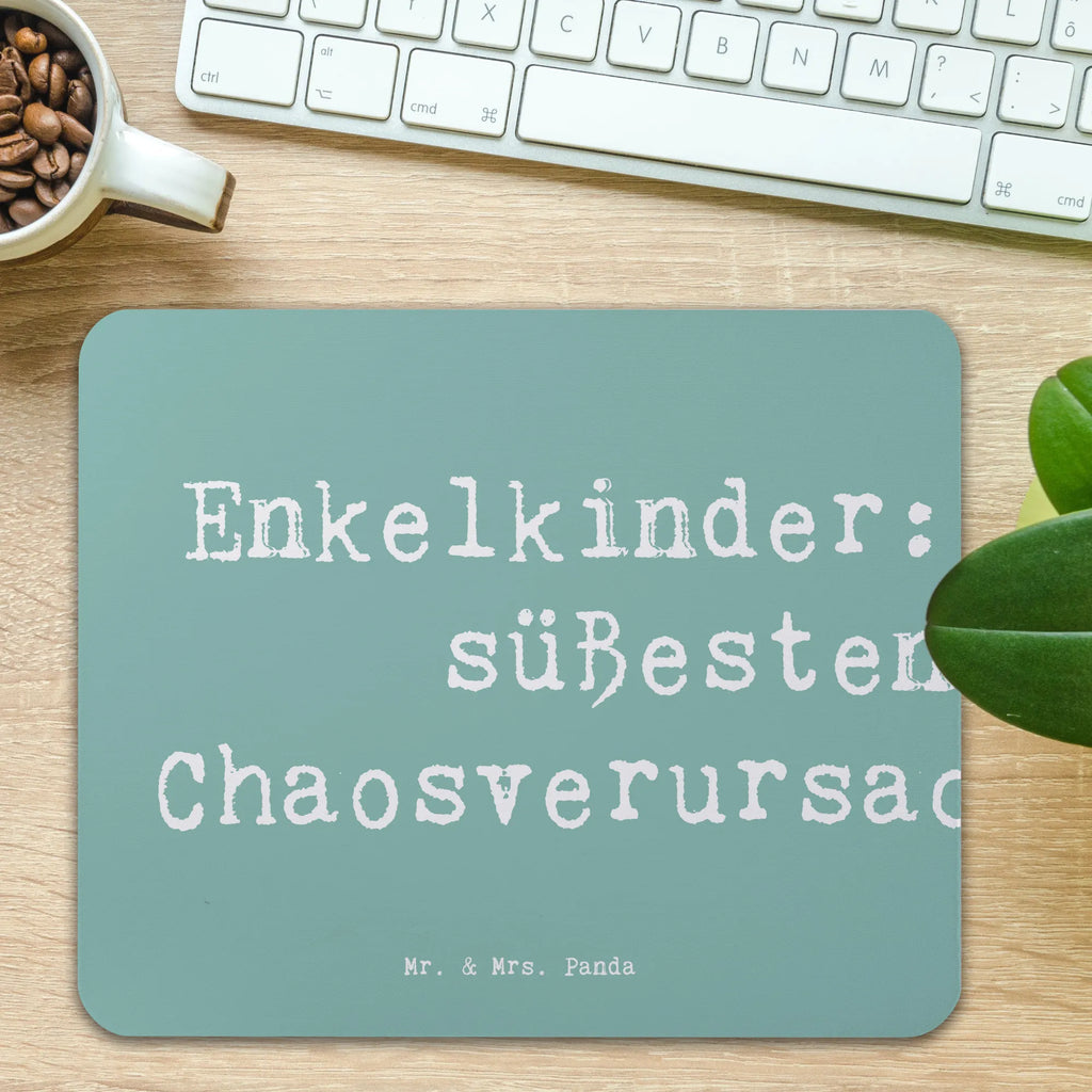 Mouse mat Saying Enkelkinder: Die süßesten Chaosverursacher! Mousepad, Computer zubehör, Büroausstattung, PC Zubehör, Arbeitszimmer, Mauspad, Einzigartiges Mauspad, Designer Mauspad, Mausunterlage, Mauspad Büro, Familie, Vatertag, Muttertag, Bruder, Schwester, Mama, Papa, Oma, Opa