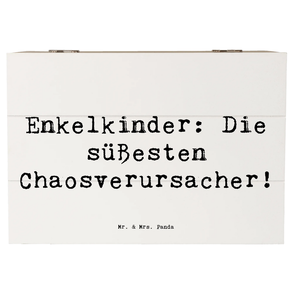 Holzkiste Spruch Enkelkinder: Die süßesten Chaosverursacher! Schatulle, Schatzkiste, Holzkiste, Kiste, Geschenkdose, Dekokiste, Aufbewahrungsbox, Erinnerungskiste, Geschenkbox, XXL, Truhe, Erinnerungsbox, Familie, Vatertag, Muttertag, Bruder, Schwester, Mama, Papa, Oma, Opa