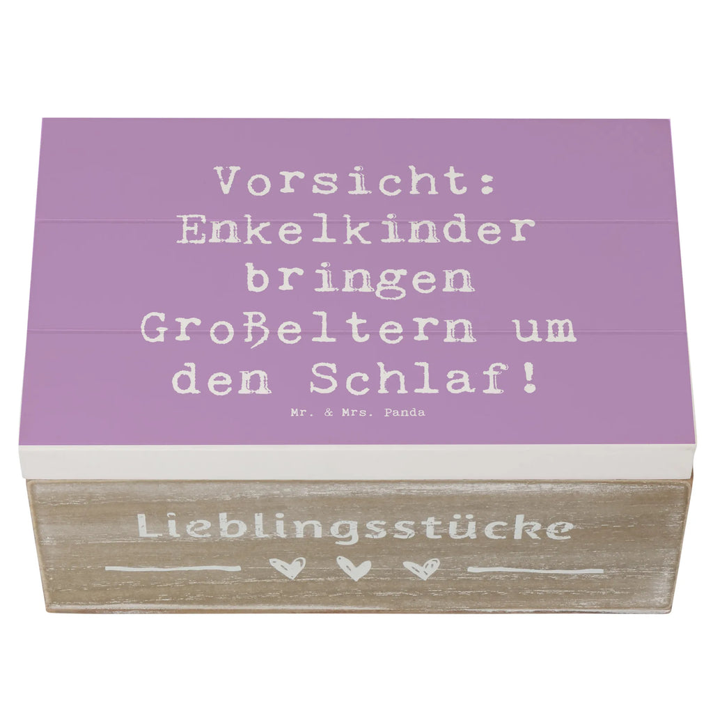 Holzkiste Spruch Enkelkinder XXL, Erinnerungskiste, Schatzkiste, Schatulle, Aufbewahrungsbox, Geschenkbox, Erinnerungsbox, Truhe, Kiste, Dekokiste, Geschenkdose, Holzkiste, Familie, Vatertag, Muttertag, Bruder, Schwester, Mama, Papa, Oma, Opa