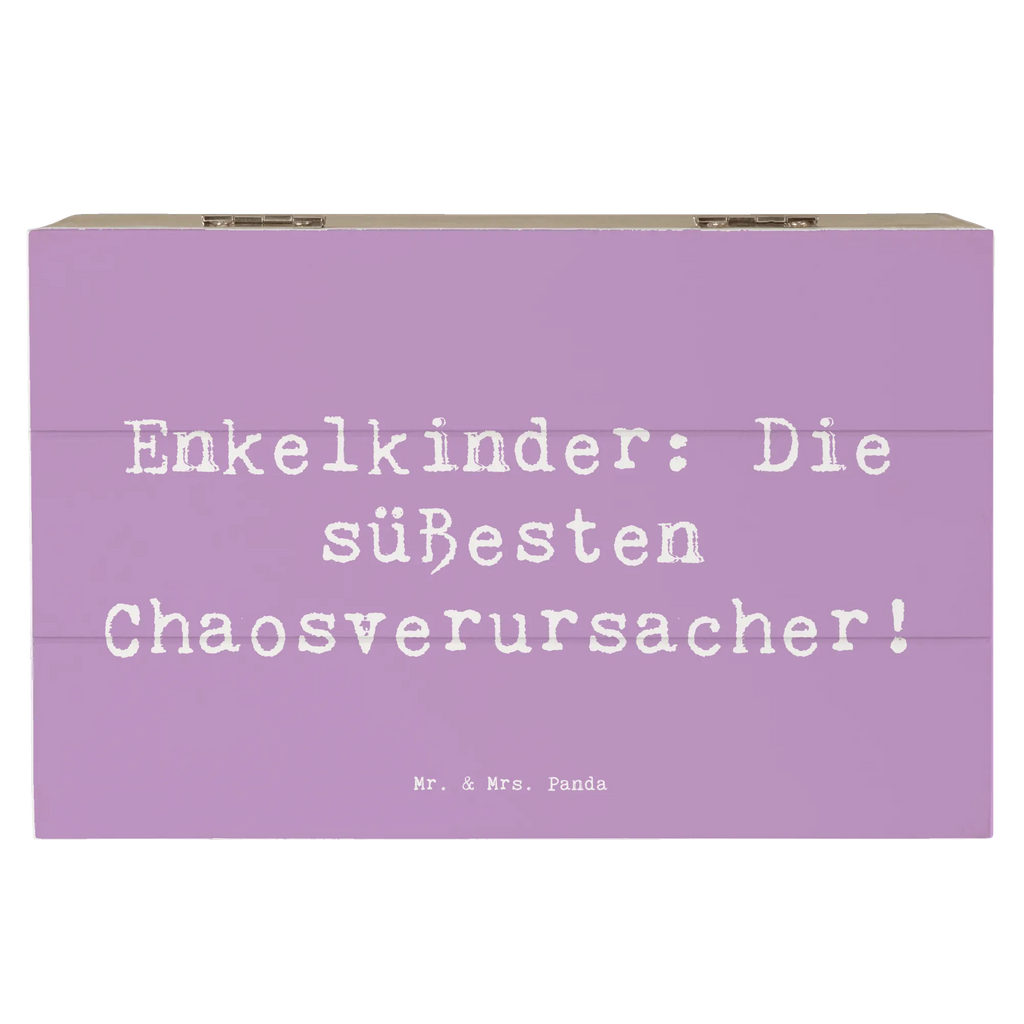 Holzkiste Spruch Enkelkinder: Die süßesten Chaosverursacher! Schatulle, Schatzkiste, Holzkiste, Kiste, Geschenkdose, Dekokiste, Aufbewahrungsbox, Erinnerungskiste, Geschenkbox, XXL, Truhe, Erinnerungsbox, Familie, Vatertag, Muttertag, Bruder, Schwester, Mama, Papa, Oma, Opa