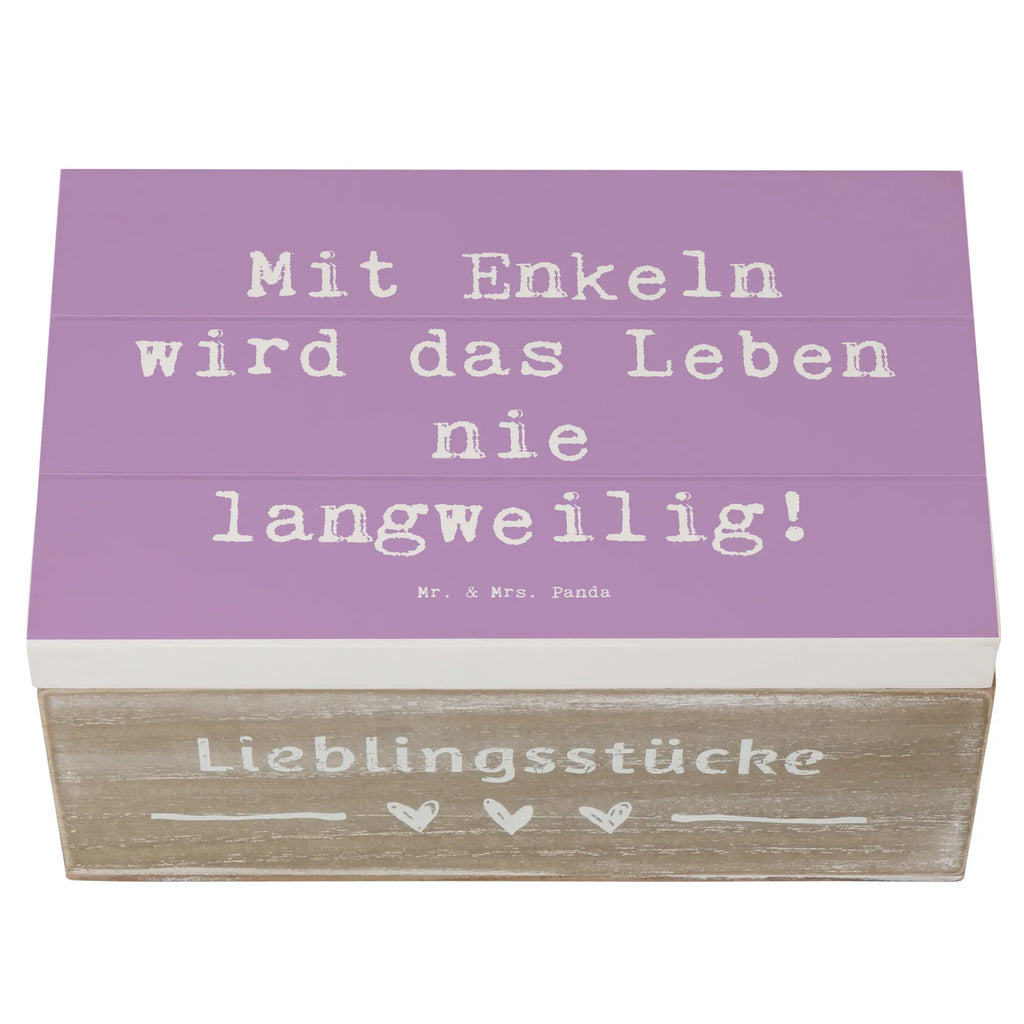 Holzkiste Spruch Enkelkinder Abenteuer Erinnerungskiste, Dekokiste, Schatulle, Aufbewahrungsbox, Geschenkdose, XXL, Truhe, Geschenkbox, Holzkiste, Erinnerungsbox, Schatzkiste, Kiste, Familie, Vatertag, Muttertag, Bruder, Schwester, Mama, Papa, Oma, Opa