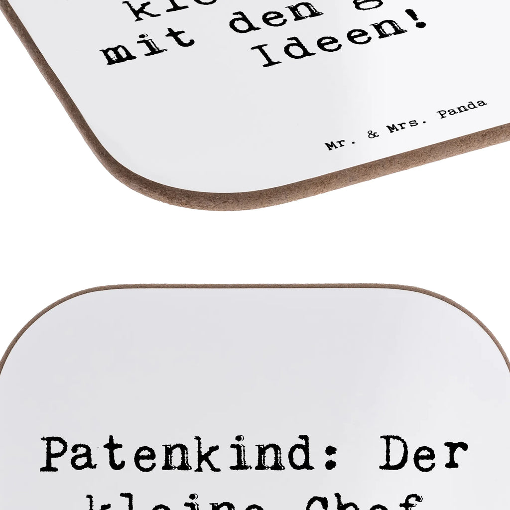 Square coaster Saying Patenkind: Der kleine Chef mit den großen Ideen! Untersetzer Gläser, Glasuntersetzer, Bierdeckel, Untersetzer für Gläser, Getränkeuntersetzer, Untersetzer Design, Holzuntersetzer, Tassen Untersetzer, Untersetzer Holz, Korkuntersetzer, Untersetzer aus Holz, Untersetzer, Familie, Vatertag, Muttertag, Bruder, Schwester, Mama, Papa, Oma, Opa