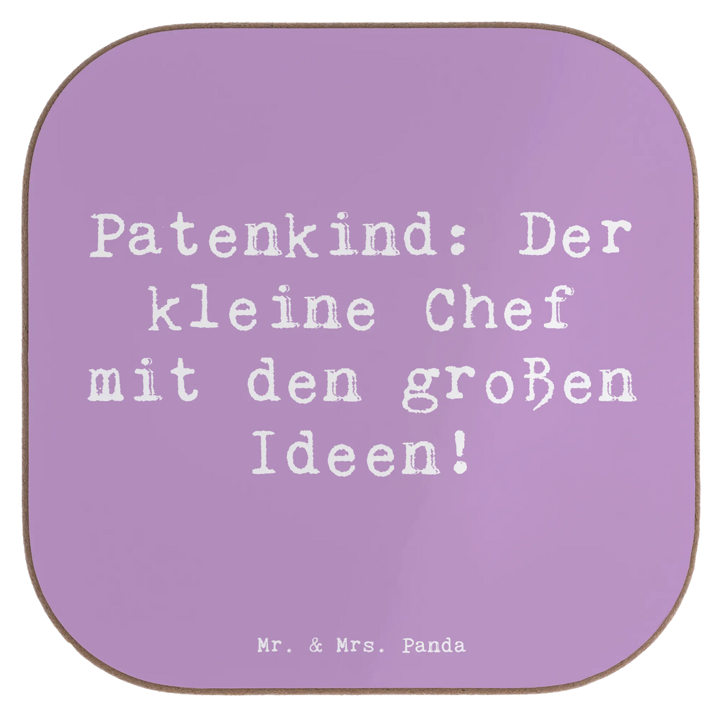 Square coaster Saying Patenkind: Der kleine Chef mit den großen Ideen! Untersetzer Gläser, Glasuntersetzer, Bierdeckel, Untersetzer für Gläser, Getränkeuntersetzer, Untersetzer Design, Holzuntersetzer, Tassen Untersetzer, Untersetzer Holz, Korkuntersetzer, Untersetzer aus Holz, Untersetzer, Familie, Vatertag, Muttertag, Bruder, Schwester, Mama, Papa, Oma, Opa