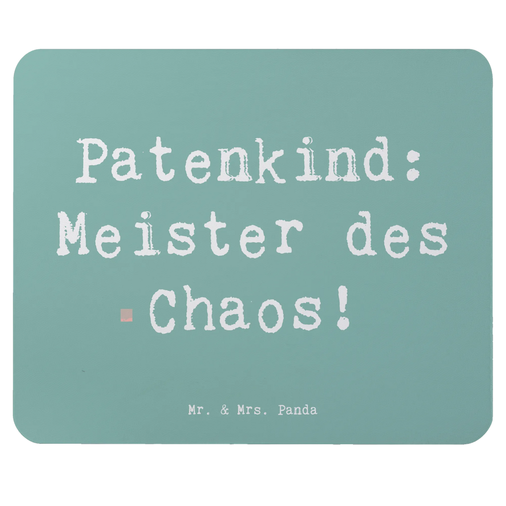 Mouse mat Saying Patenkind: Meister des Chaos! Mousepad, Computer zubehör, Büroausstattung, PC Zubehör, Arbeitszimmer, Mauspad, Einzigartiges Mauspad, Designer Mauspad, Mausunterlage, Mauspad Büro, Familie, Vatertag, Muttertag, Bruder, Schwester, Mama, Papa, Oma, Opa