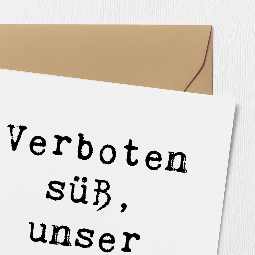 Deluxe Card Saying Verboten süß, unser Patenkind! Hochwertige Klappkarte, Geburtstagskarte, Klappkarte, Glückwunschkarte, Einladungskarte, Grußkarte, Hochwertige Grußkarte, Karte, Hochzeitskarte, Familie, Vatertag, Muttertag, Bruder, Schwester, Mama, Papa, Oma, Opa