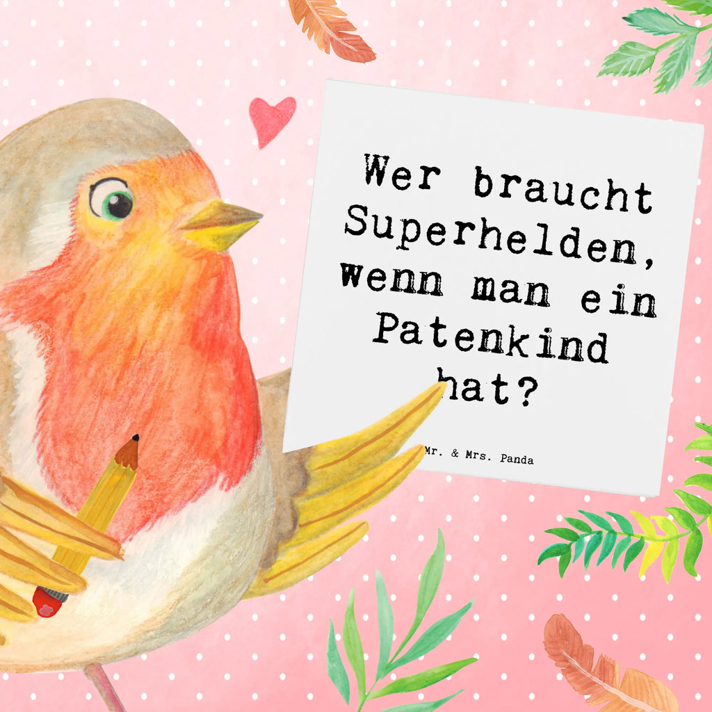 Deluxe Karte Spruch Patenkind Wunder Einladungskarte, Hochwertige Klappkarte, Karte, Grußkarte, Klappkarte, Geburtstagskarte, Glückwunschkarte, Hochwertige Grußkarte, Hochzeitskarte, Familie, Vatertag, Muttertag, Bruder, Schwester, Mama, Papa, Oma, Opa
