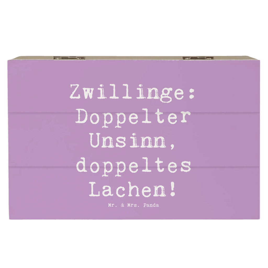 Holzkiste Spruch Zwillingsgeschwister Spaß Schatzkiste, Geschenkbox, Kiste, Erinnerungsbox, XXL, Schatulle, Geschenkdose, Truhe, Erinnerungskiste, Dekokiste, Holzkiste, Aufbewahrungsbox, Familie, Vatertag, Muttertag, Bruder, Schwester, Mama, Papa, Oma, Opa