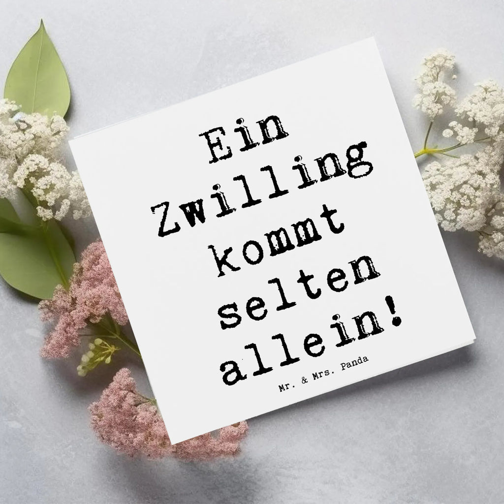 Deluxe Karte Spruch Zwillingsgeschwister Liebe Klappkarte, Geburtstagskarte, Einladungskarte, Hochwertige Klappkarte, Glückwunschkarte, Karte, Hochzeitskarte, Hochwertige Grußkarte, Grußkarte, Familie, Vatertag, Muttertag, Bruder, Schwester, Mama, Papa, Oma, Opa