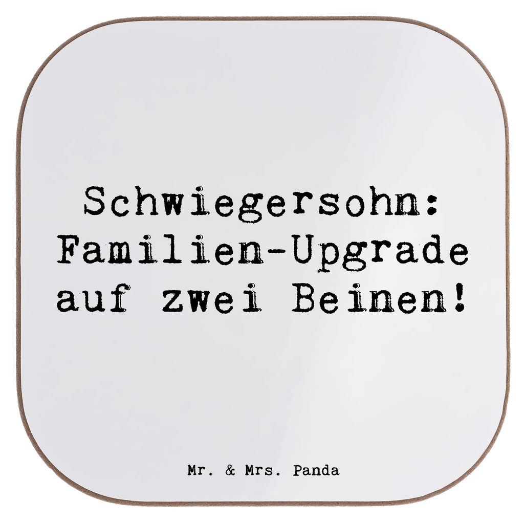 Square coaster Saying Schwiegersohn: Familien-Upgrade auf zwei Beinen! Korkuntersetzer, Untersetzer Holz, Tassen Untersetzer, Untersetzer für Gläser, Holzuntersetzer, Glasuntersetzer, Untersetzer Design, Untersetzer aus Holz, Untersetzer, Untersetzer Gläser, Getränkeuntersetzer, Bierdeckel, Familie, Vatertag, Muttertag, Bruder, Schwester, Mama, Papa, Oma, Opa