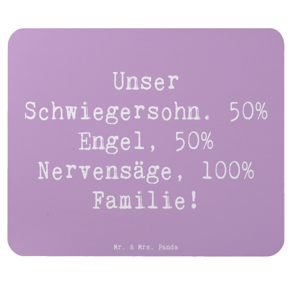 Mouse mat Saying Unser Schwiegersohn. 50% Engel, 50% Nervensäge, 100% Familie! Mousepad, Computer zubehör, Büroausstattung, PC Zubehör, Arbeitszimmer, Mauspad, Einzigartiges Mauspad, Designer Mauspad, Mausunterlage, Mauspad Büro, Familie, Vatertag, Muttertag, Bruder, Schwester, Mama, Papa, Oma, Opa