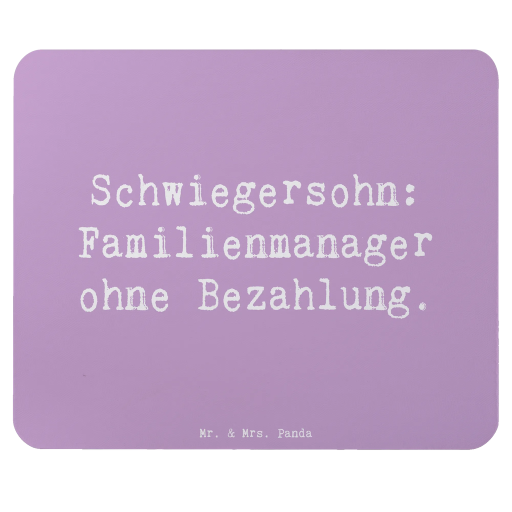 Mouse mat Saying Schwiegersohn: Familienmanager ohne Bezahlung. Mousepad, Computer zubehör, Büroausstattung, PC Zubehör, Arbeitszimmer, Mauspad, Einzigartiges Mauspad, Designer Mauspad, Mausunterlage, Mauspad Büro, Familie, Vatertag, Muttertag, Bruder, Schwester, Mama, Papa, Oma, Opa