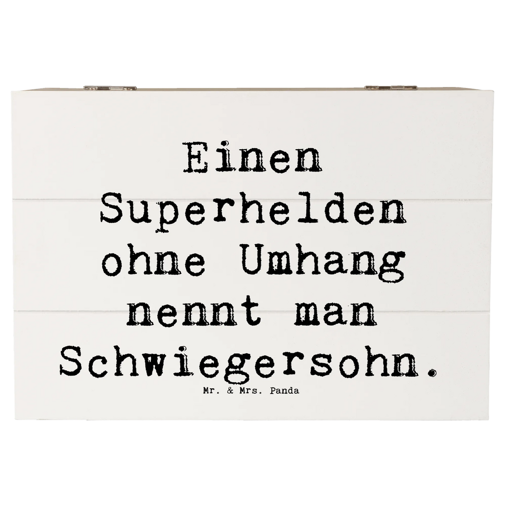 Holzkiste Spruch Held Schwiegersohn Schatulle, Aufbewahrungsbox, Truhe, Erinnerungsbox, Schatzkiste, Holzkiste, Dekokiste, Erinnerungskiste, Kiste, XXL, Geschenkbox, Geschenkdose, Familie, Vatertag, Muttertag, Bruder, Schwester, Mama, Papa, Oma, Opa