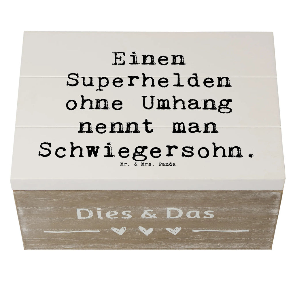 Holzkiste Spruch Held Schwiegersohn Schatulle, Aufbewahrungsbox, Truhe, Erinnerungsbox, Schatzkiste, Holzkiste, Dekokiste, Erinnerungskiste, Kiste, XXL, Geschenkbox, Geschenkdose, Familie, Vatertag, Muttertag, Bruder, Schwester, Mama, Papa, Oma, Opa