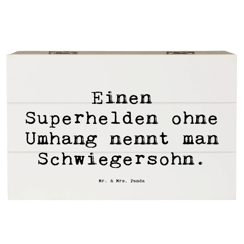 Holzkiste Spruch Held Schwiegersohn Schatulle, Aufbewahrungsbox, Truhe, Erinnerungsbox, Schatzkiste, Holzkiste, Dekokiste, Erinnerungskiste, Kiste, XXL, Geschenkbox, Geschenkdose, Familie, Vatertag, Muttertag, Bruder, Schwester, Mama, Papa, Oma, Opa