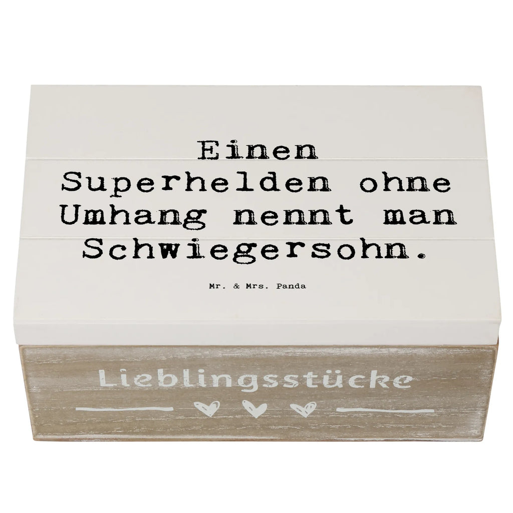 Holzkiste Spruch Held Schwiegersohn Schatulle, Aufbewahrungsbox, Truhe, Erinnerungsbox, Schatzkiste, Holzkiste, Dekokiste, Erinnerungskiste, Kiste, XXL, Geschenkbox, Geschenkdose, Familie, Vatertag, Muttertag, Bruder, Schwester, Mama, Papa, Oma, Opa