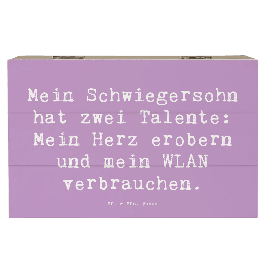 Holzkiste Spruch Schwiegersohn Talente Geschenkdose, Kiste, XXL, Erinnerungskiste, Schatulle, Dekokiste, Holzkiste, Aufbewahrungsbox, Truhe, Geschenkbox, Schatzkiste, Erinnerungsbox, Familie, Vatertag, Muttertag, Bruder, Schwester, Mama, Papa, Oma, Opa