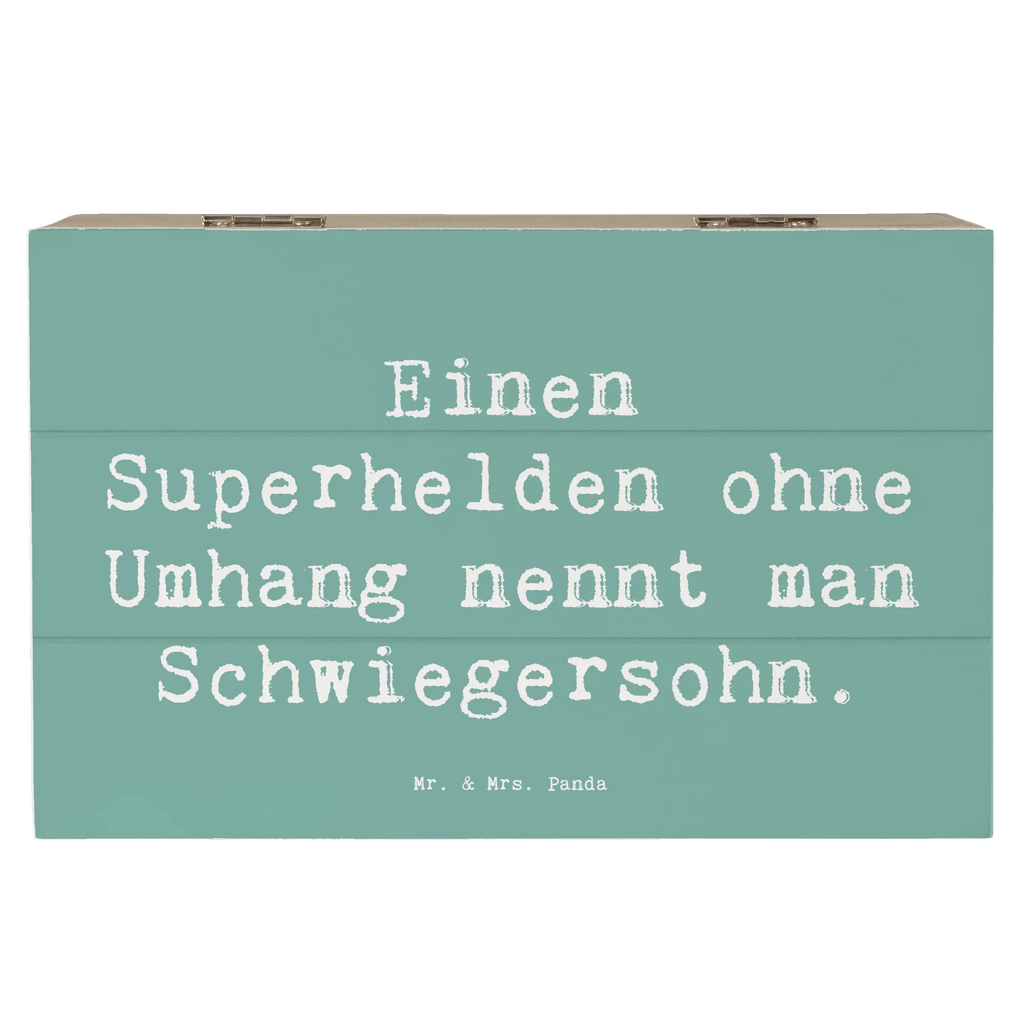 Holzkiste Spruch Held Schwiegersohn Schatulle, Aufbewahrungsbox, Truhe, Erinnerungsbox, Schatzkiste, Holzkiste, Dekokiste, Erinnerungskiste, Kiste, XXL, Geschenkbox, Geschenkdose, Familie, Vatertag, Muttertag, Bruder, Schwester, Mama, Papa, Oma, Opa