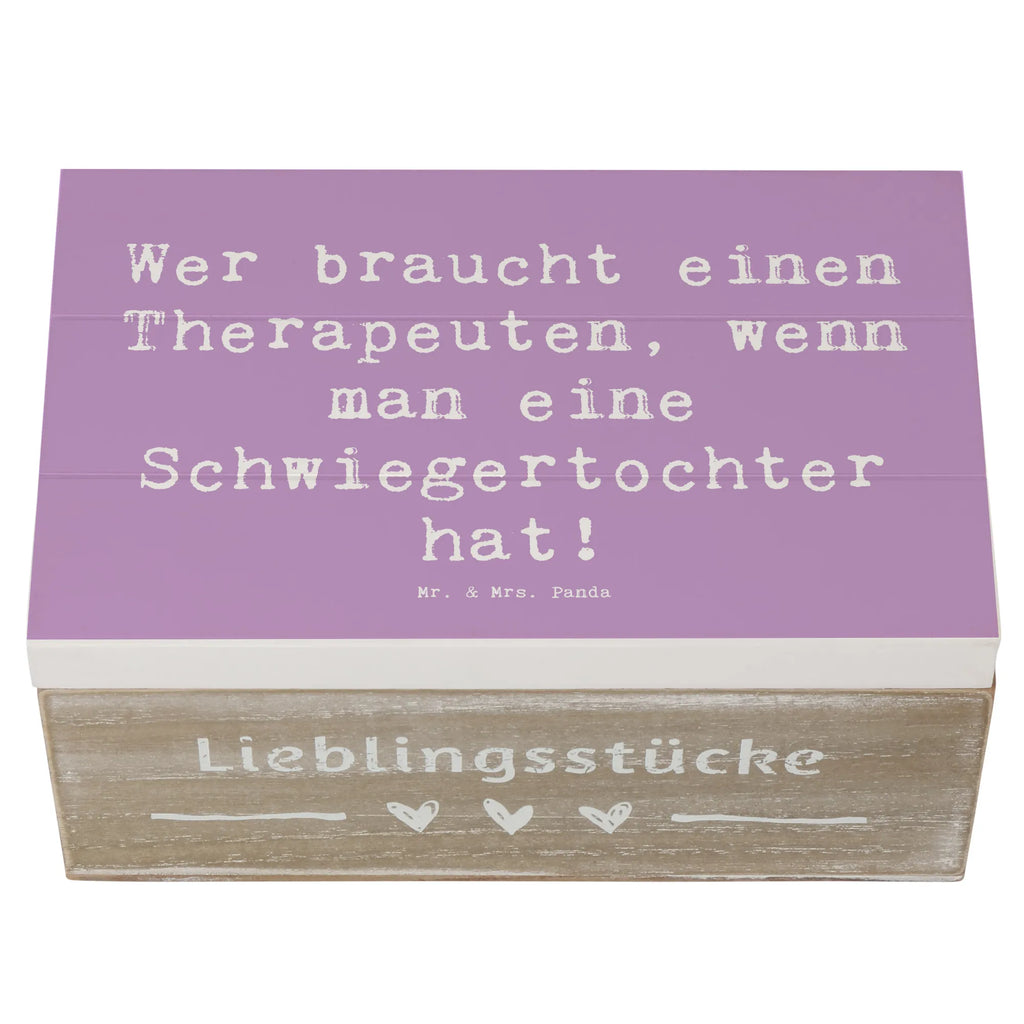 Holzkiste Spruch Schwiegertochter Humor Truhe, Erinnerungsbox, Erinnerungskiste, Schatulle, Geschenkdose, Geschenkbox, XXL, Kiste, Aufbewahrungsbox, Holzkiste, Dekokiste, Schatzkiste, Familie, Vatertag, Muttertag, Bruder, Schwester, Mama, Papa, Oma, Opa
