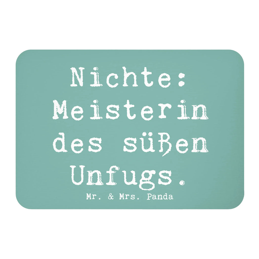 Magnet Saying Nichte: Meisterin des süßen Unfugs. Whiteboard Magnet, Kühlschrankmagnet, Souvenir Magnet, Kühlschrank Dekoration, Dekomagnet, Pinnwandmagnet, Notiz Magnet, Motivmagnete, Familie, Vatertag, Muttertag, Bruder, Schwester, Mama, Papa, Oma, Opa