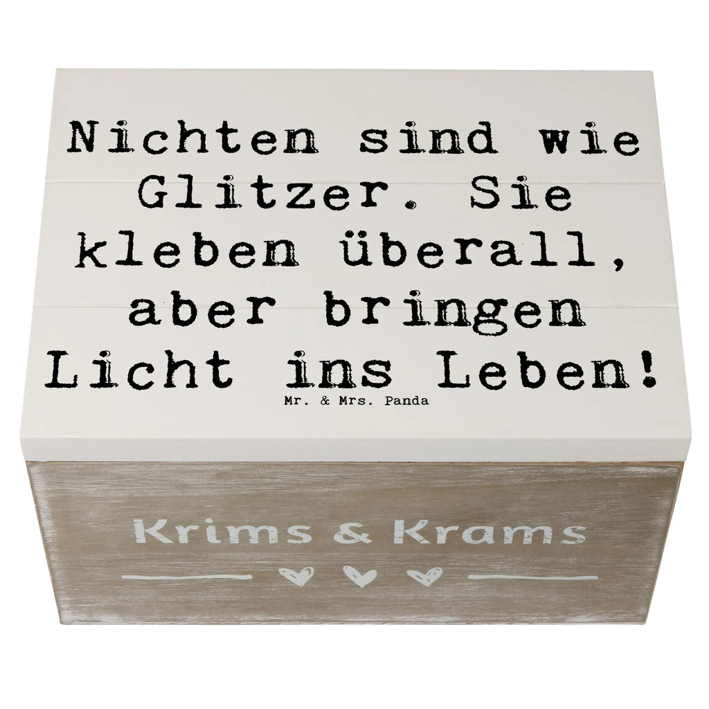 Holzkiste Spruch Nichte Glitzer Schatzkiste, Aufbewahrungsbox, Holzkiste, Dekokiste, XXL, Truhe, Erinnerungskiste, Geschenkbox, Schatulle, Erinnerungsbox, Kiste, Geschenkdose, Familie, Vatertag, Muttertag, Bruder, Schwester, Mama, Papa, Oma, Opa