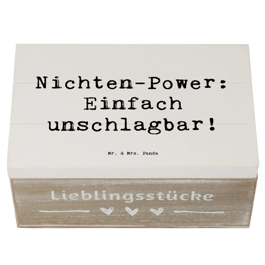 Holzkiste Spruch Nichte Power Erinnerungskiste, Aufbewahrungsbox, Schatzkiste, Geschenkdose, Kiste, Dekokiste, Holzkiste, Geschenkbox, Erinnerungsbox, Truhe, Schatulle, XXL, Familie, Vatertag, Muttertag, Bruder, Schwester, Mama, Papa, Oma, Opa