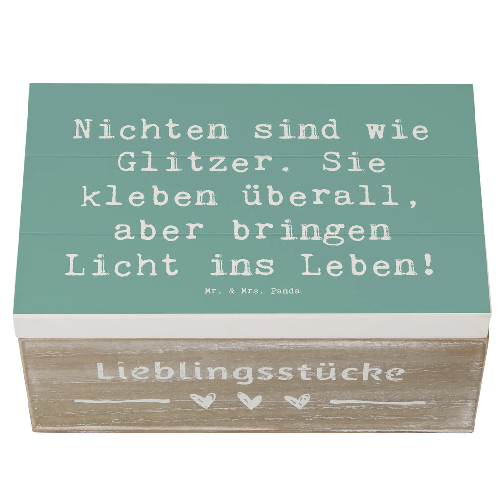 Holzkiste Spruch Nichte Glitzer Schatzkiste, Aufbewahrungsbox, Holzkiste, Dekokiste, XXL, Truhe, Erinnerungskiste, Geschenkbox, Schatulle, Erinnerungsbox, Kiste, Geschenkdose, Familie, Vatertag, Muttertag, Bruder, Schwester, Mama, Papa, Oma, Opa
