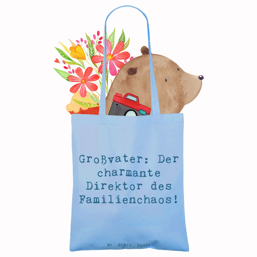 Tragetasche Spruch Großvater Direktor Jutetasche, Strandtasche, Tasche, Shopper, Beuteltasche, Laptoptasche, Badetasche, Jutebeutel, Stofftasche, Beutel, Stoffbeutel, Einkaufstüte, Tragetasche, Schultertasche, Einkaufstasche, Umhängetasche, Familie, Vatertag, Muttertag, Bruder, Schwester, Mama, Papa, Oma, Opa