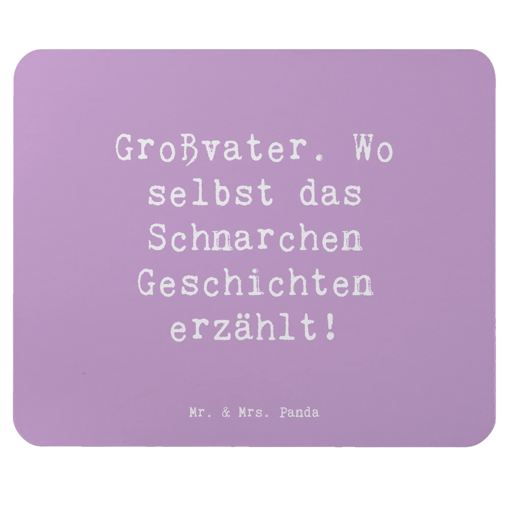 Mouse mat Saying Großvater. Wo selbst das Schnarchen Geschichten erzählt! Mousepad, Computer zubehör, Büroausstattung, PC Zubehör, Arbeitszimmer, Mauspad, Einzigartiges Mauspad, Designer Mauspad, Mausunterlage, Mauspad Büro, Familie, Vatertag, Muttertag, Bruder, Schwester, Mama, Papa, Oma, Opa