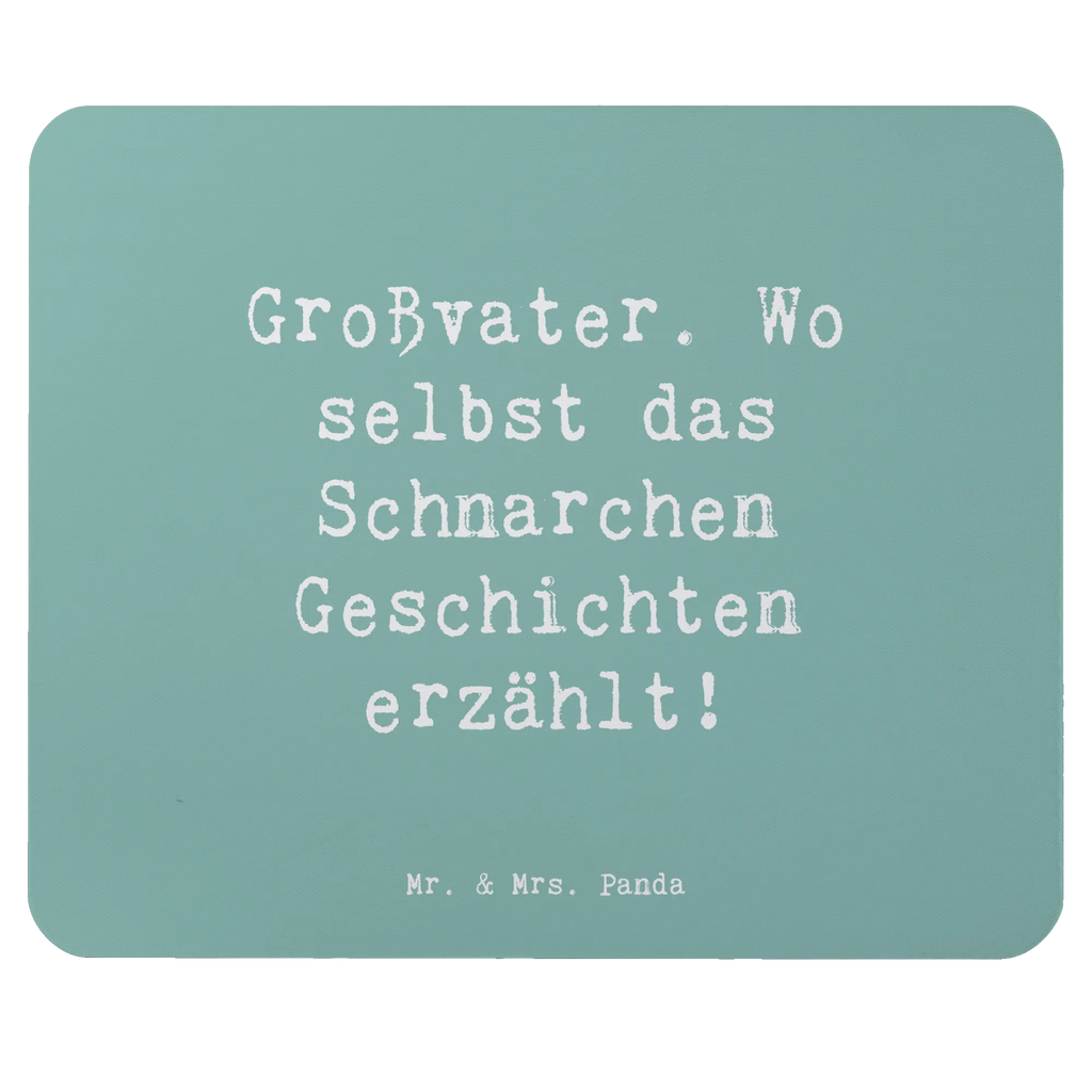 Mouse mat Saying Großvater. Wo selbst das Schnarchen Geschichten erzählt! Mousepad, Computer zubehör, Büroausstattung, PC Zubehör, Arbeitszimmer, Mauspad, Einzigartiges Mauspad, Designer Mauspad, Mausunterlage, Mauspad Büro, Familie, Vatertag, Muttertag, Bruder, Schwester, Mama, Papa, Oma, Opa
