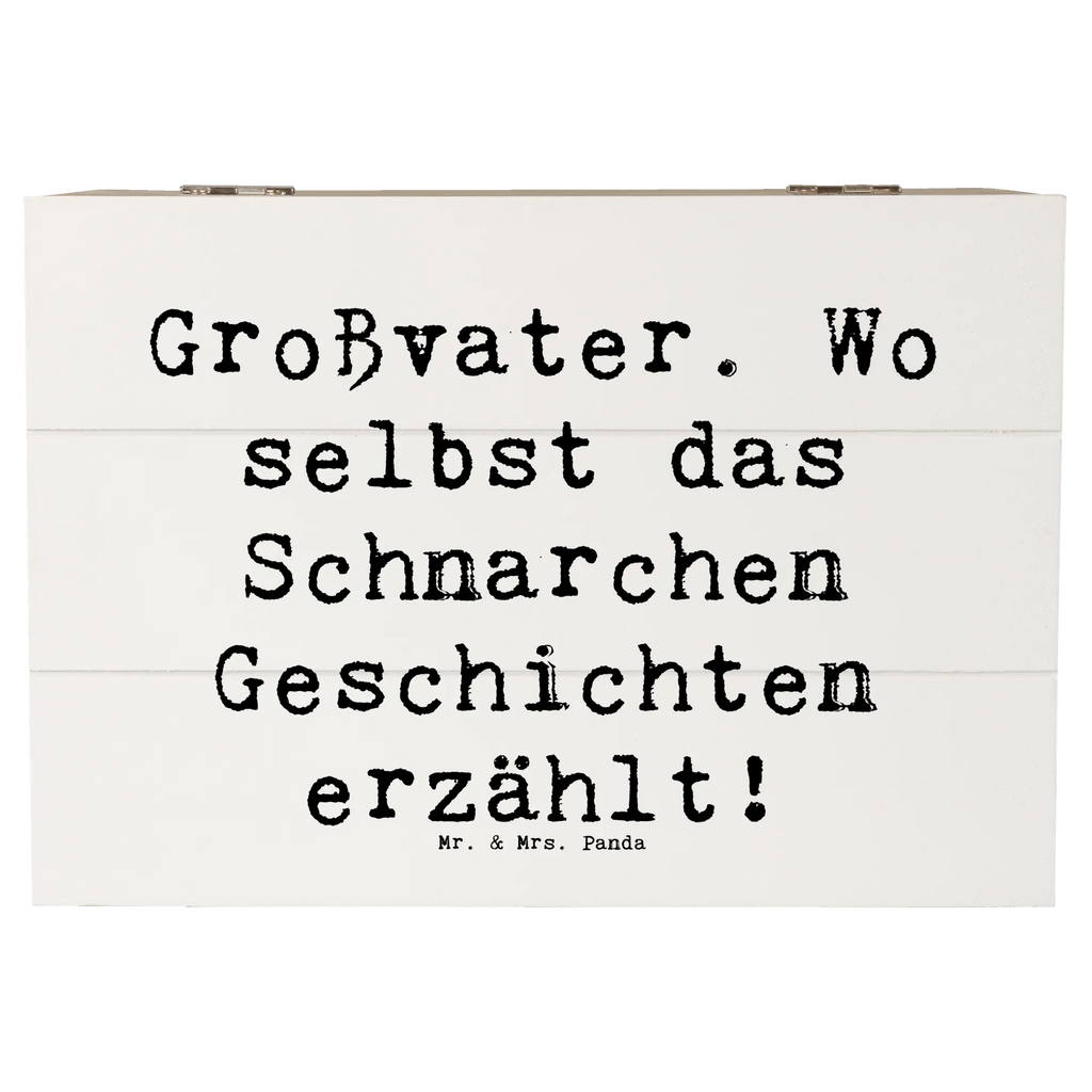 Holzkiste Spruch Großvater Geschichten Schatulle, Holzkiste, Aufbewahrungsbox, Geschenkbox, Schatzkiste, Kiste, Erinnerungsbox, Geschenkdose, XXL, Dekokiste, Erinnerungskiste, Truhe, Familie, Vatertag, Muttertag, Bruder, Schwester, Mama, Papa, Oma, Opa