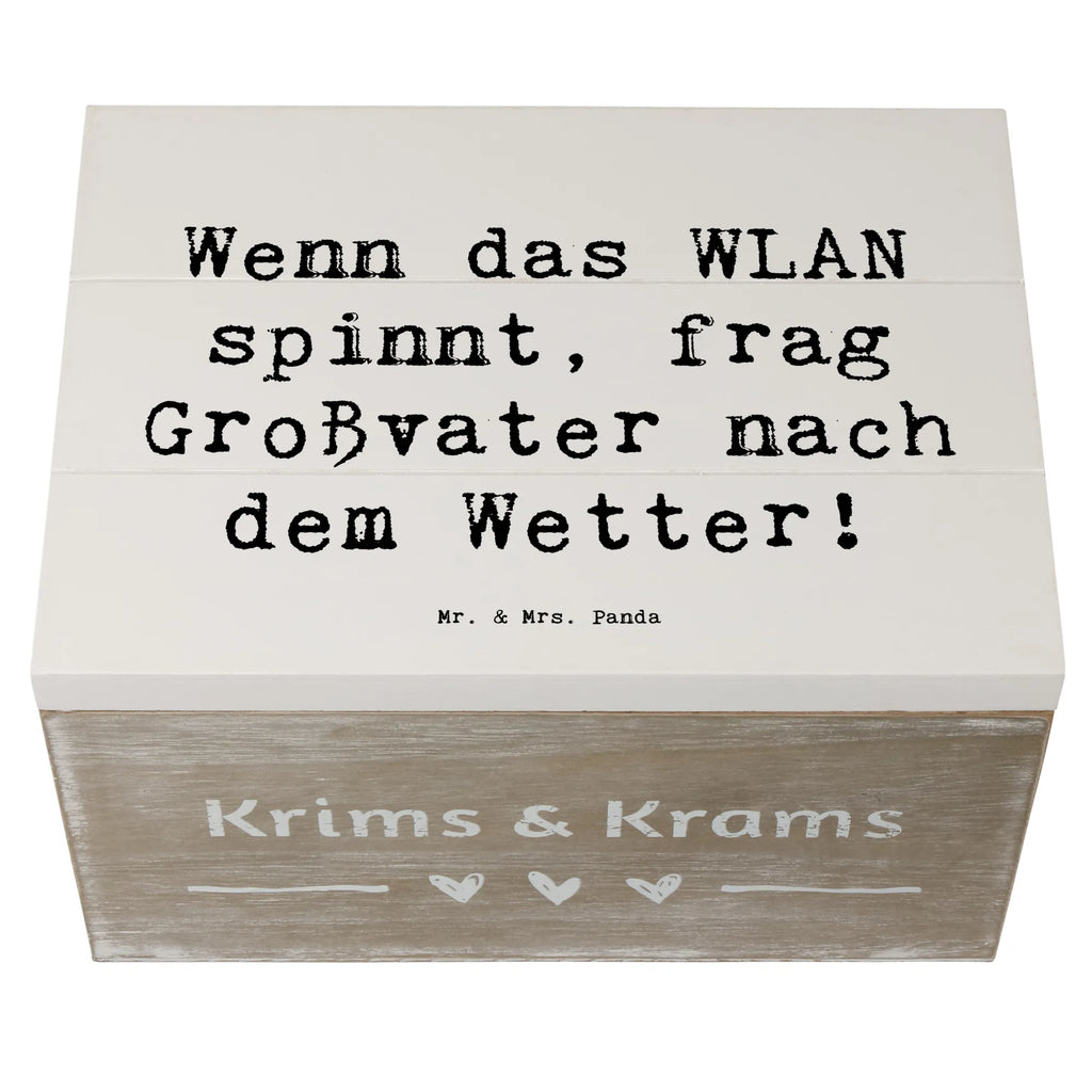Holzkiste Spruch Großvater Wissen Schatulle, Schatzkiste, Truhe, Erinnerungsbox, Geschenkbox, XXL, Kiste, Holzkiste, Geschenkdose, Erinnerungskiste, Aufbewahrungsbox, Dekokiste, Familie, Vatertag, Muttertag, Bruder, Schwester, Mama, Papa, Oma, Opa