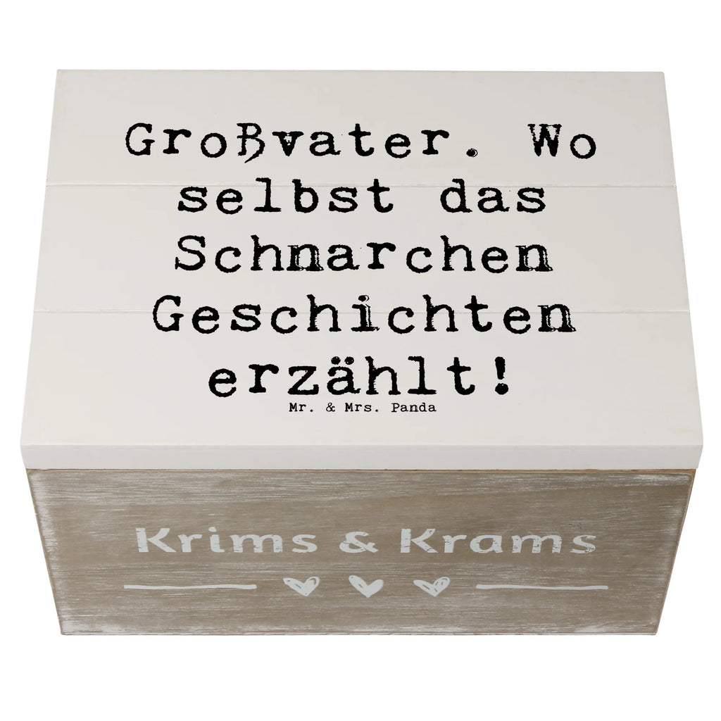 Holzkiste Spruch Großvater Geschichten Schatulle, Holzkiste, Aufbewahrungsbox, Geschenkbox, Schatzkiste, Kiste, Erinnerungsbox, Geschenkdose, XXL, Dekokiste, Erinnerungskiste, Truhe, Familie, Vatertag, Muttertag, Bruder, Schwester, Mama, Papa, Oma, Opa