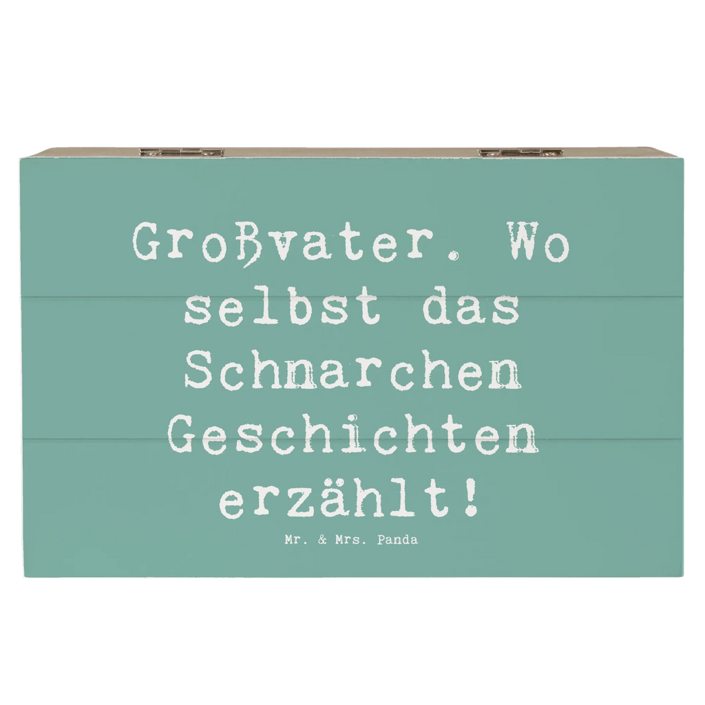 Holzkiste Spruch Großvater Geschichten Schatulle, Holzkiste, Aufbewahrungsbox, Geschenkbox, Schatzkiste, Kiste, Erinnerungsbox, Geschenkdose, XXL, Dekokiste, Erinnerungskiste, Truhe, Familie, Vatertag, Muttertag, Bruder, Schwester, Mama, Papa, Oma, Opa