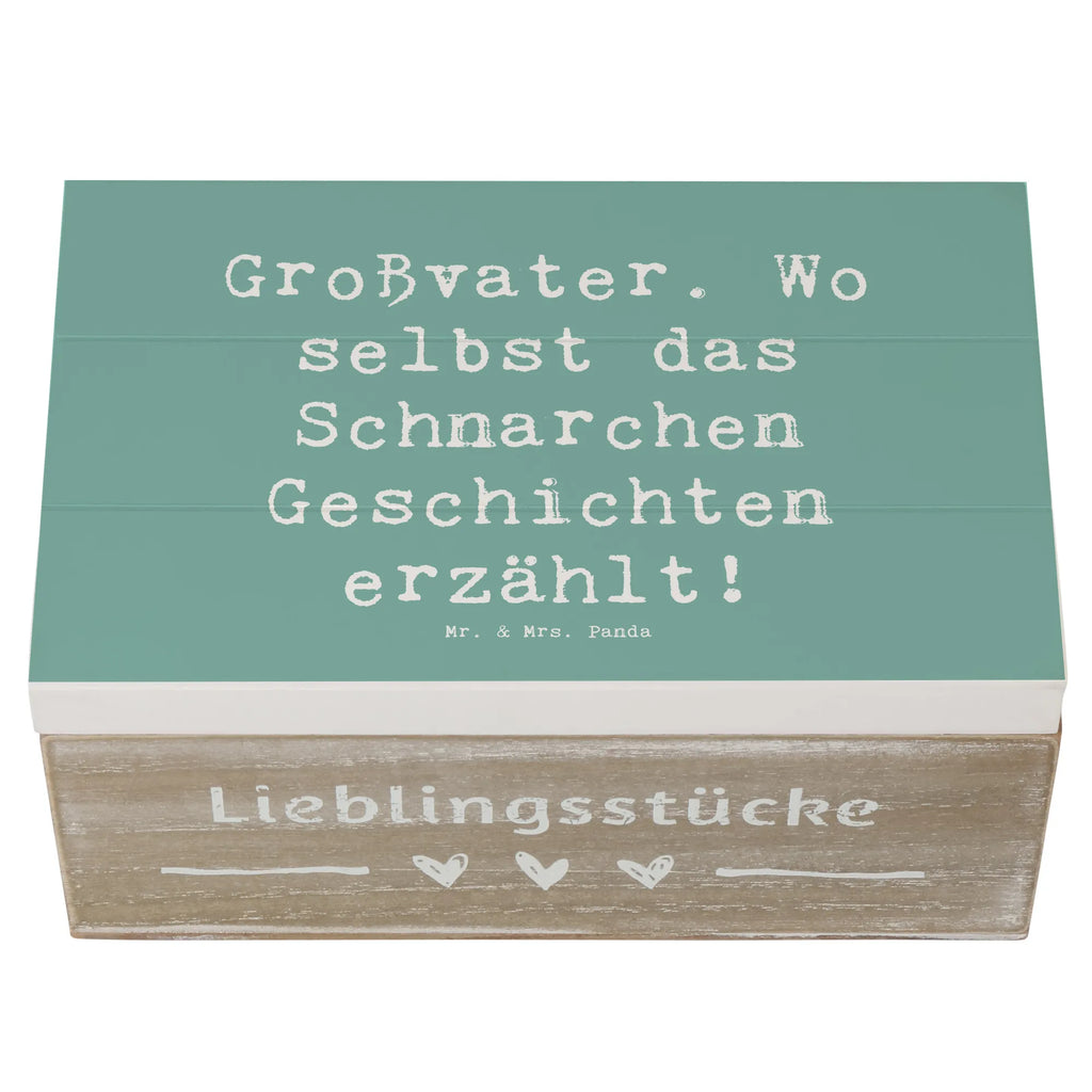 Holzkiste Spruch Großvater Geschichten Schatulle, Holzkiste, Aufbewahrungsbox, Geschenkbox, Schatzkiste, Kiste, Erinnerungsbox, Geschenkdose, XXL, Dekokiste, Erinnerungskiste, Truhe, Familie, Vatertag, Muttertag, Bruder, Schwester, Mama, Papa, Oma, Opa