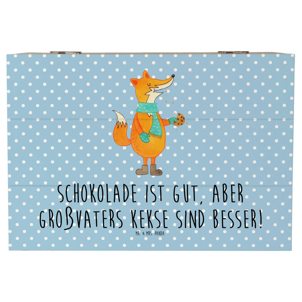 Holzkiste Großvaters Kekse XXL, Erinnerungsbox, Schatulle, Dekokiste, Erinnerungskiste, Geschenkbox, Holzkiste, Truhe, Geschenkdose, Schatzkiste, Kiste, Aufbewahrungsbox, Familie, Vatertag, Muttertag, Bruder, Schwester, Mama, Papa, Oma, Opa