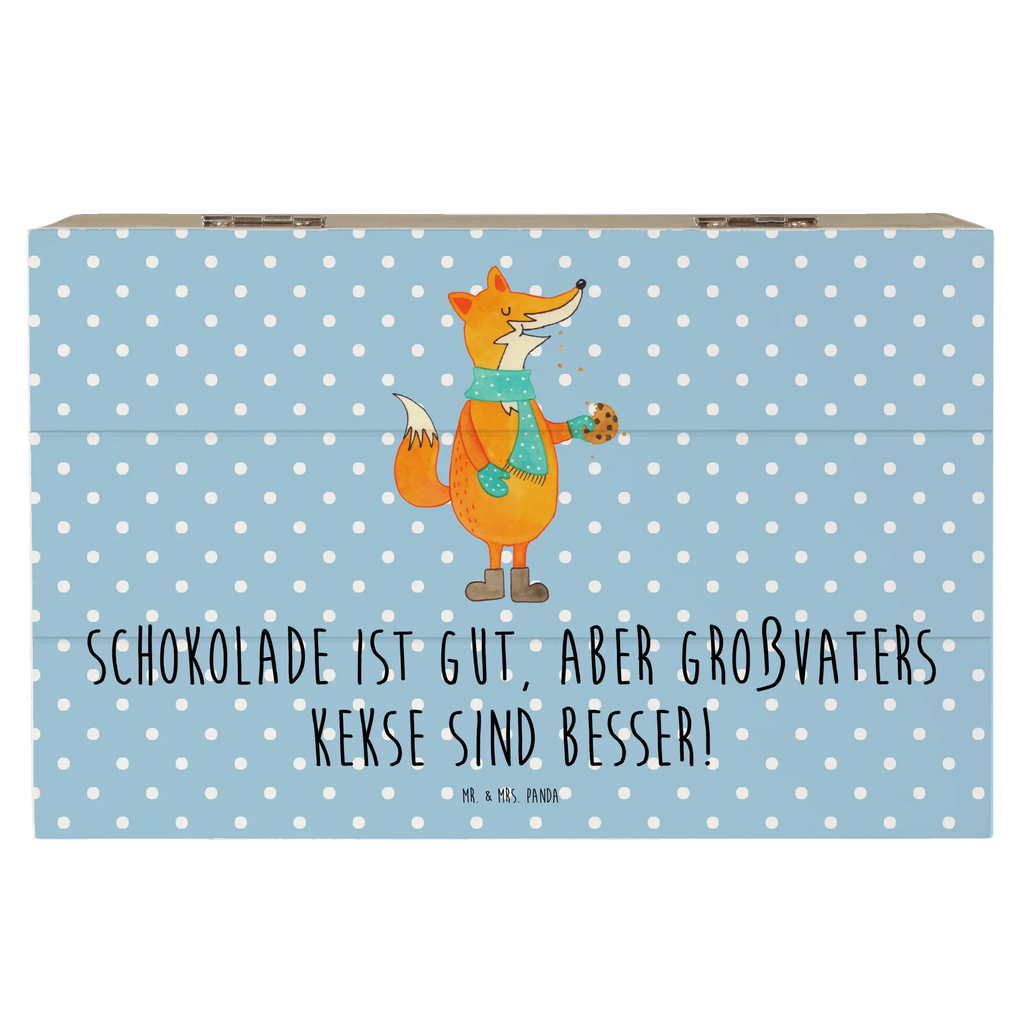 Holzkiste Großvaters Kekse XXL, Erinnerungsbox, Schatulle, Dekokiste, Erinnerungskiste, Geschenkbox, Holzkiste, Truhe, Geschenkdose, Schatzkiste, Kiste, Aufbewahrungsbox, Familie, Vatertag, Muttertag, Bruder, Schwester, Mama, Papa, Oma, Opa