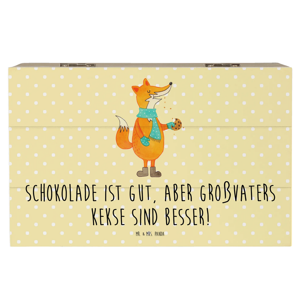 Holzkiste Großvaters Kekse XXL, Erinnerungsbox, Schatulle, Dekokiste, Erinnerungskiste, Geschenkbox, Holzkiste, Truhe, Geschenkdose, Schatzkiste, Kiste, Aufbewahrungsbox, Familie, Vatertag, Muttertag, Bruder, Schwester, Mama, Papa, Oma, Opa