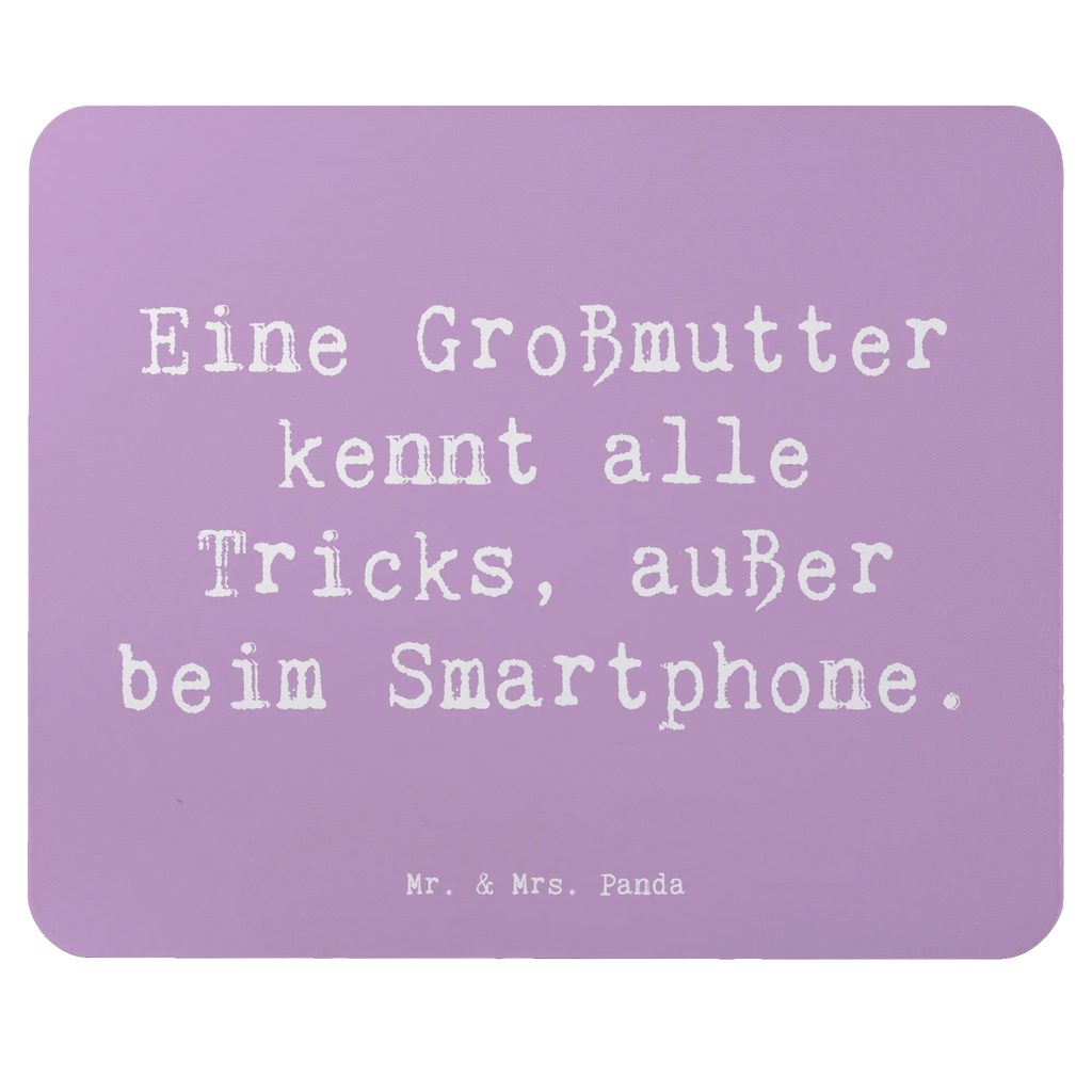 Mouse mat Saying Eine Großmutter kennt alle Tricks, außer beim Smartphone. Mousepad, Computer zubehör, Büroausstattung, PC Zubehör, Arbeitszimmer, Mauspad, Einzigartiges Mauspad, Designer Mauspad, Mausunterlage, Mauspad Büro, Familie, Vatertag, Muttertag, Bruder, Schwester, Mama, Papa, Oma, Opa