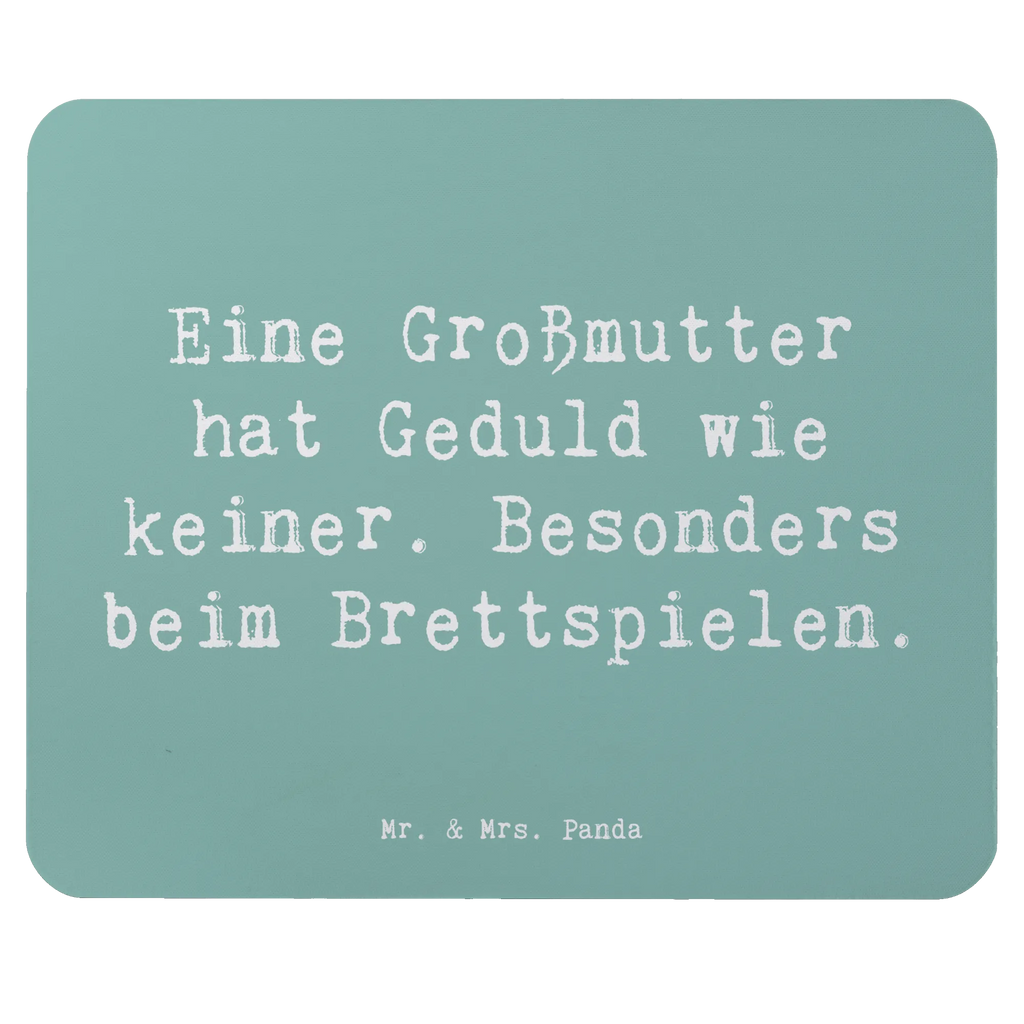 Mouse mat Saying Eine Großmutter hat Geduld wie keiner. Besonders beim Brettspielen. Mousepad, Computer zubehör, Büroausstattung, PC Zubehör, Arbeitszimmer, Mauspad, Einzigartiges Mauspad, Designer Mauspad, Mausunterlage, Mauspad Büro, Familie, Vatertag, Muttertag, Bruder, Schwester, Mama, Papa, Oma, Opa