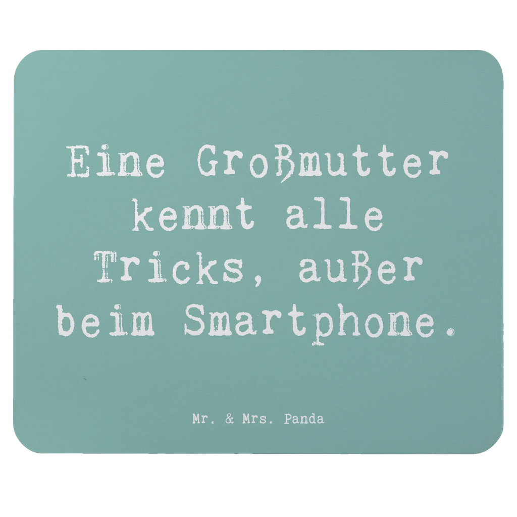 Mouse mat Saying Eine Großmutter kennt alle Tricks, außer beim Smartphone. Mousepad, Computer zubehör, Büroausstattung, PC Zubehör, Arbeitszimmer, Mauspad, Einzigartiges Mauspad, Designer Mauspad, Mausunterlage, Mauspad Büro, Familie, Vatertag, Muttertag, Bruder, Schwester, Mama, Papa, Oma, Opa