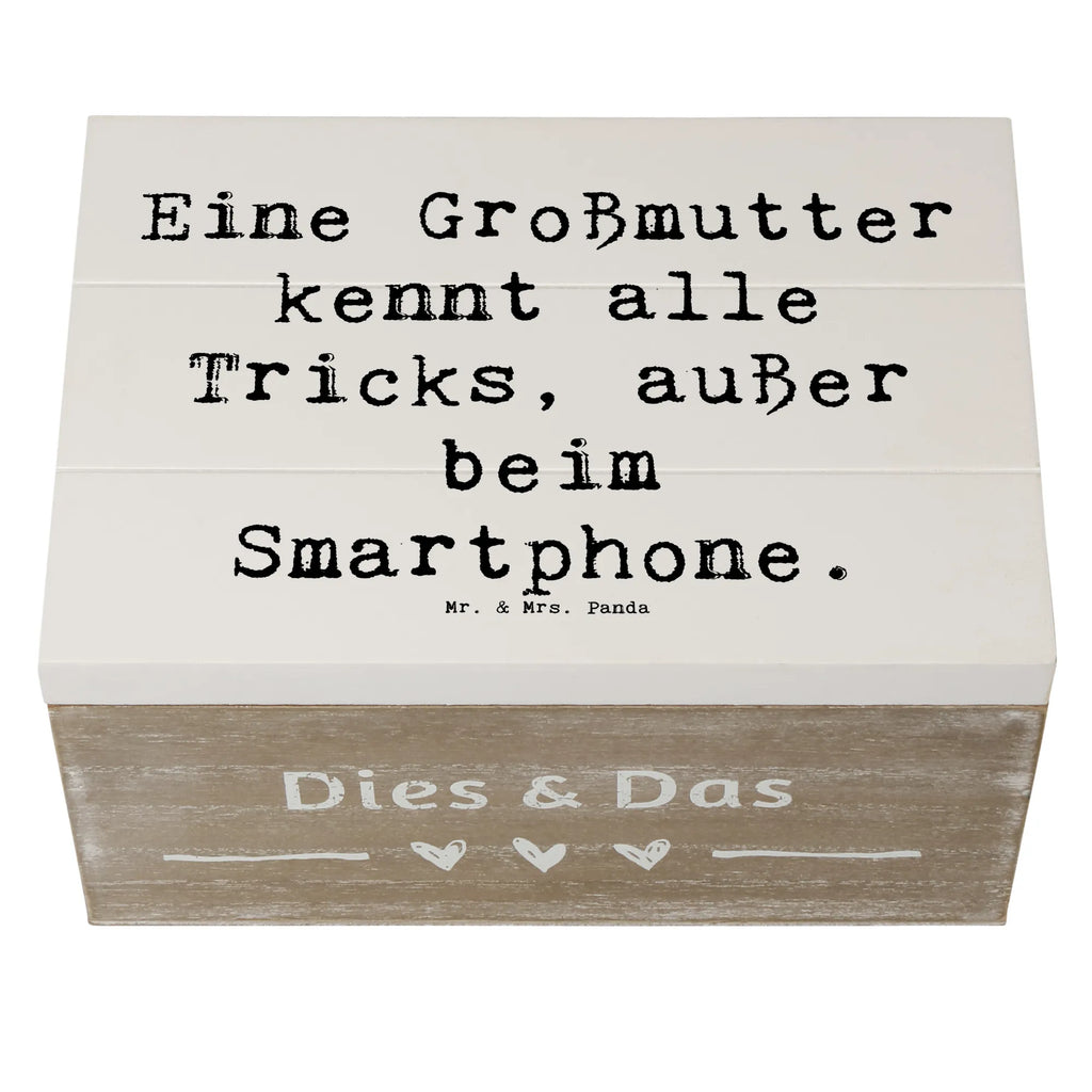 Holzkiste Spruch Großmutter Tricks Kiste, Holzkiste, Erinnerungskiste, Dekokiste, Geschenkdose, Erinnerungsbox, Aufbewahrungsbox, Truhe, Schatzkiste, Schatulle, Geschenkbox, XXL, Familie, Vatertag, Muttertag, Bruder, Schwester, Mama, Papa, Oma, Opa