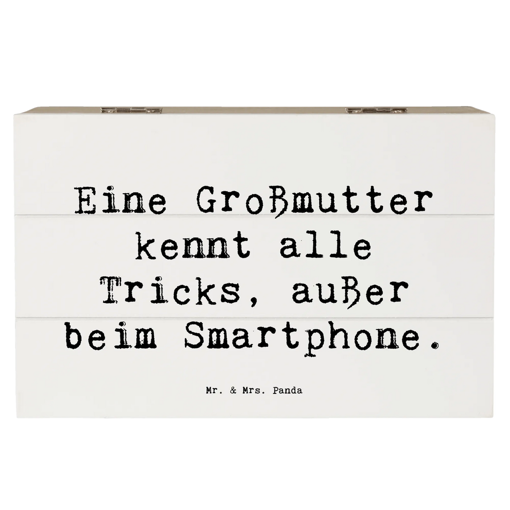 Holzkiste Spruch Großmutter Tricks Kiste, Holzkiste, Erinnerungskiste, Dekokiste, Geschenkdose, Erinnerungsbox, Aufbewahrungsbox, Truhe, Schatzkiste, Schatulle, Geschenkbox, XXL, Familie, Vatertag, Muttertag, Bruder, Schwester, Mama, Papa, Oma, Opa