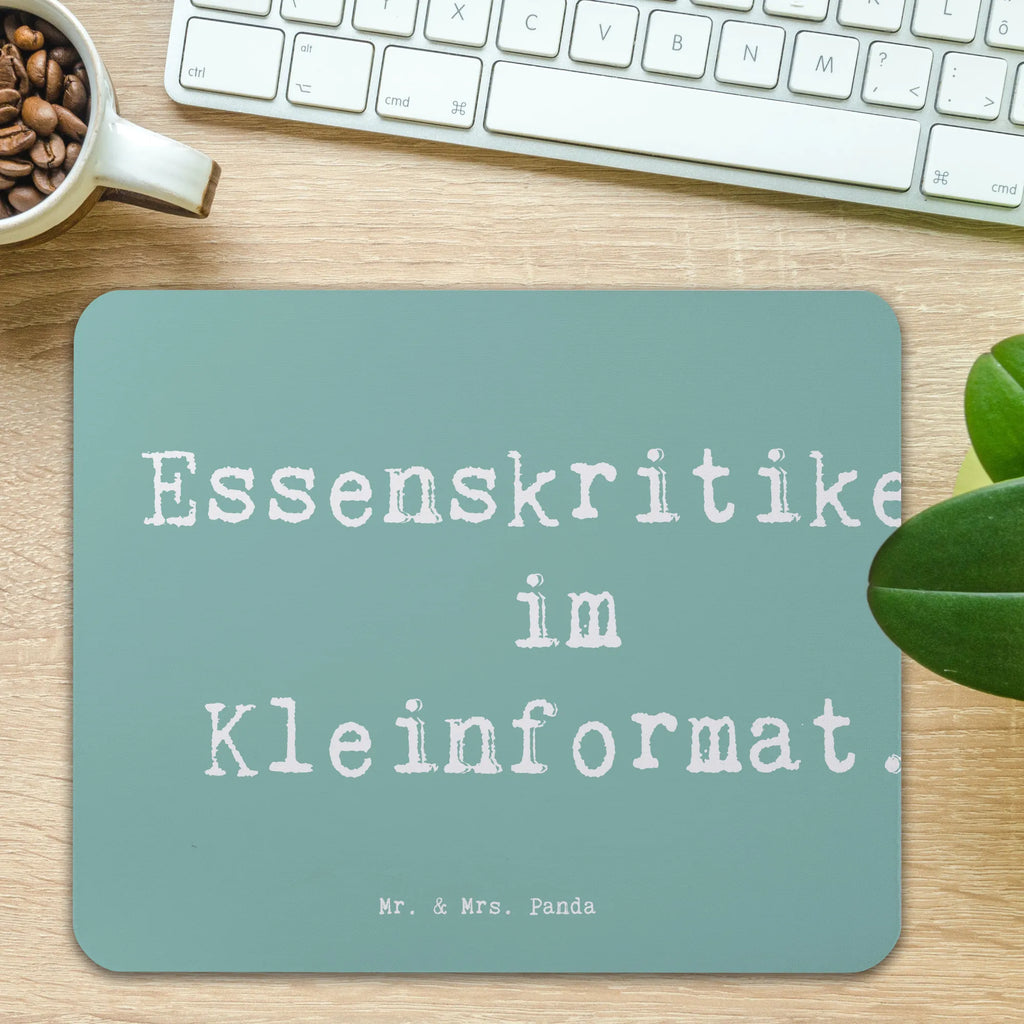 Mouse mat Saying Essenskritiker im Kleinformat. Mousepad, Computer zubehör, Büroausstattung, PC Zubehör, Arbeitszimmer, Mauspad, Einzigartiges Mauspad, Designer Mauspad, Mausunterlage, Mauspad Büro, Familie, Vatertag, Muttertag, Bruder, Schwester, Mama, Papa, Oma, Opa