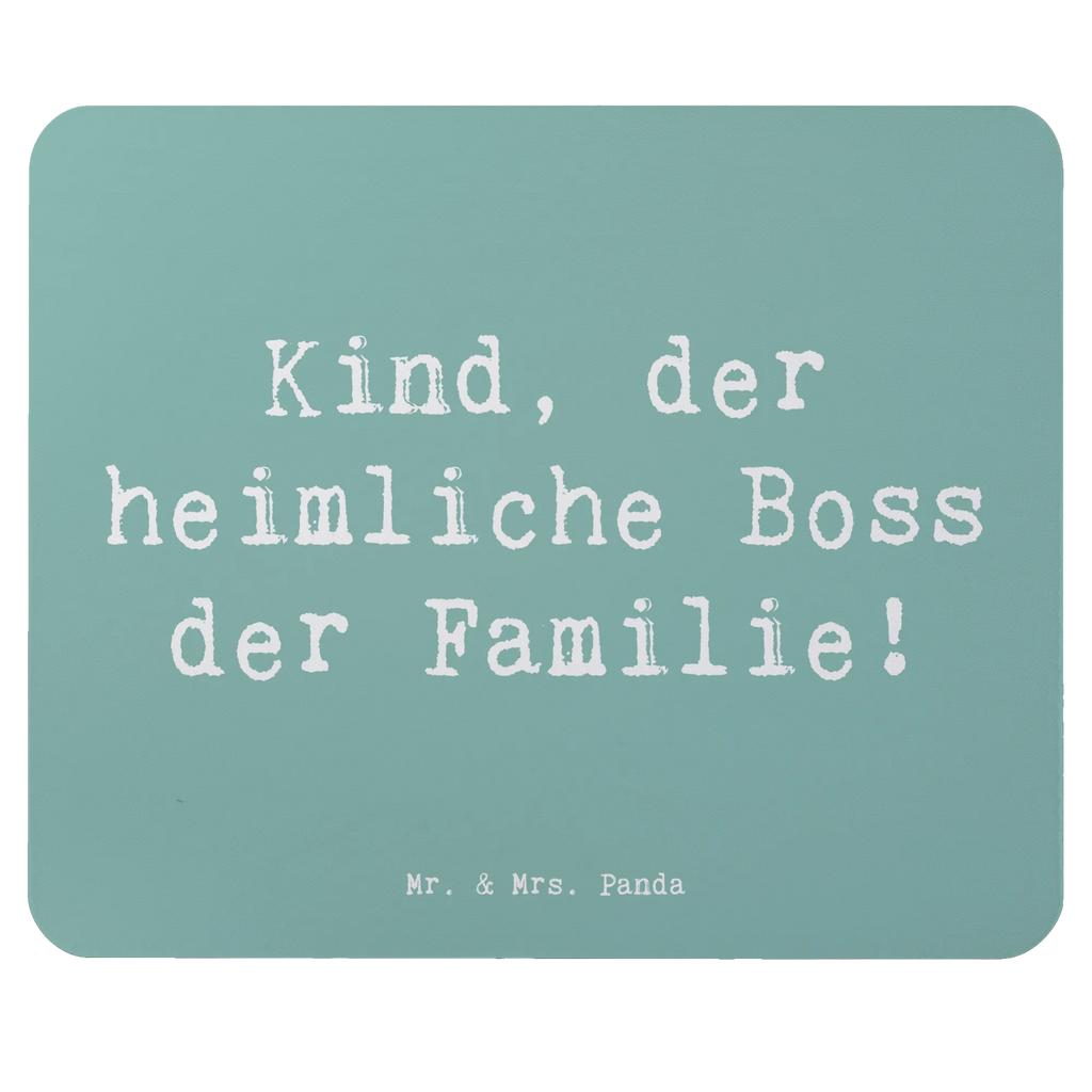 Mouse mat Saying Kind, der heimliche Boss der Familie! Mousepad, Computer zubehör, Büroausstattung, PC Zubehör, Arbeitszimmer, Mauspad, Einzigartiges Mauspad, Designer Mauspad, Mausunterlage, Mauspad Büro, Familie, Vatertag, Muttertag, Bruder, Schwester, Mama, Papa, Oma, Opa