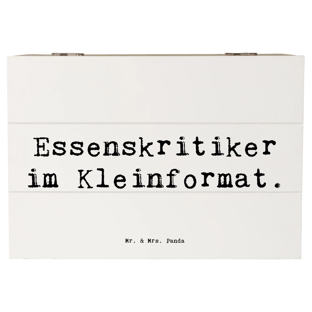 Holzkiste Spruch Kind Essenskritiker Geschenkdose, Dekokiste, Schatulle, XXL, Schatzkiste, Erinnerungskiste, Erinnerungsbox, Aufbewahrungsbox, Geschenkbox, Holzkiste, Truhe, Kiste, Familie, Vatertag, Muttertag, Bruder, Schwester, Mama, Papa, Oma, Opa