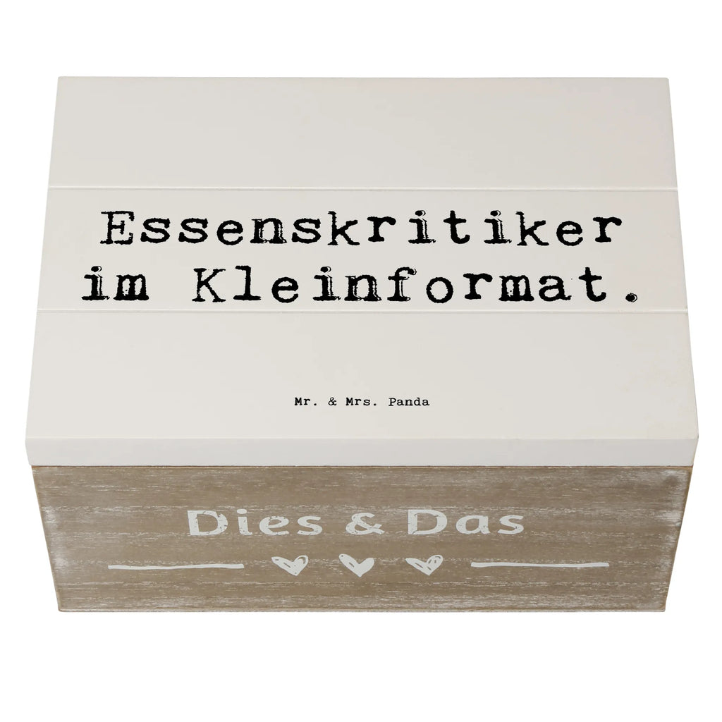 Holzkiste Spruch Kind Essenskritiker Geschenkdose, Dekokiste, Schatulle, XXL, Schatzkiste, Erinnerungskiste, Erinnerungsbox, Aufbewahrungsbox, Geschenkbox, Holzkiste, Truhe, Kiste, Familie, Vatertag, Muttertag, Bruder, Schwester, Mama, Papa, Oma, Opa