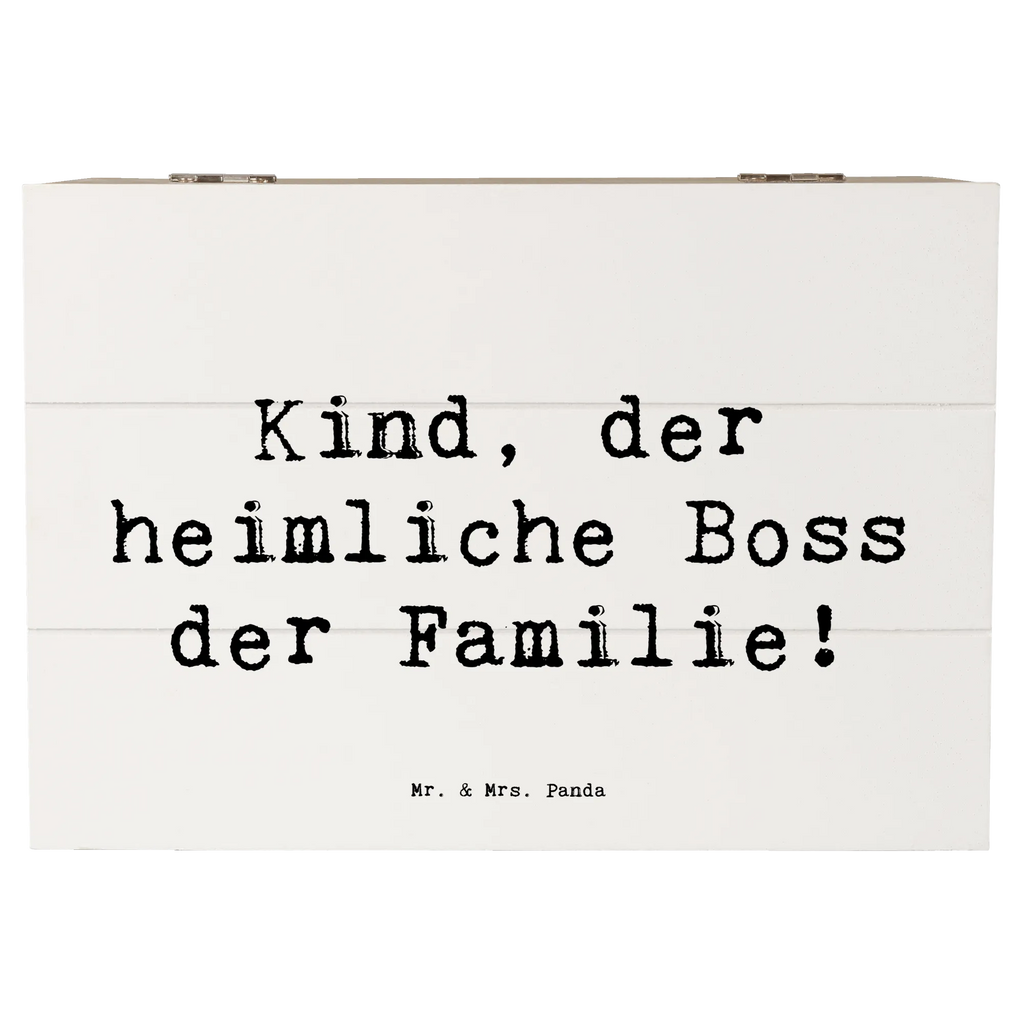 Holzkiste Spruch Kind Heimliche Führungskraft Geschenkbox, Kiste, Truhe, Aufbewahrungsbox, Holzkiste, Schatzkiste, Geschenkdose, Schatulle, XXL, Erinnerungskiste, Erinnerungsbox, Dekokiste, Familie, Vatertag, Muttertag, Bruder, Schwester, Mama, Papa, Oma, Opa