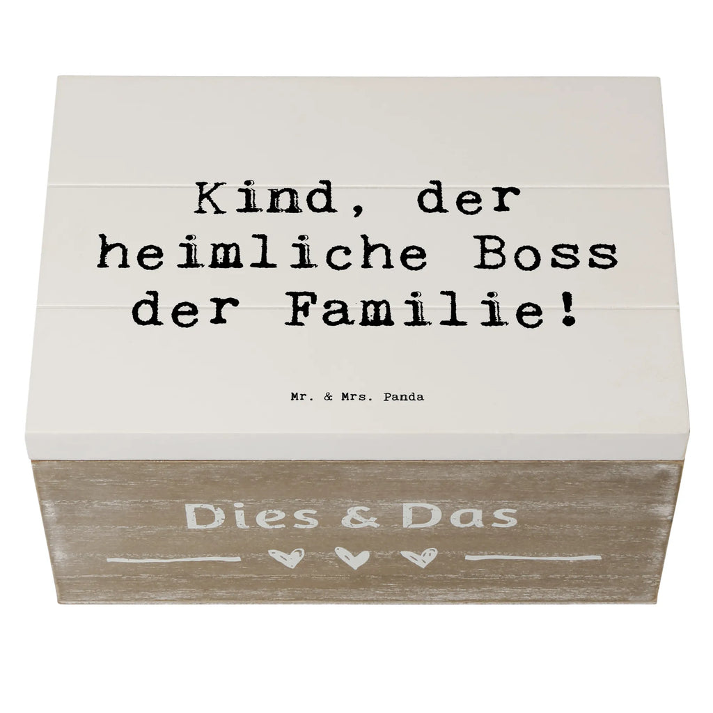Holzkiste Spruch Kind Heimliche Führungskraft Geschenkbox, Kiste, Truhe, Aufbewahrungsbox, Holzkiste, Schatzkiste, Geschenkdose, Schatulle, XXL, Erinnerungskiste, Erinnerungsbox, Dekokiste, Familie, Vatertag, Muttertag, Bruder, Schwester, Mama, Papa, Oma, Opa