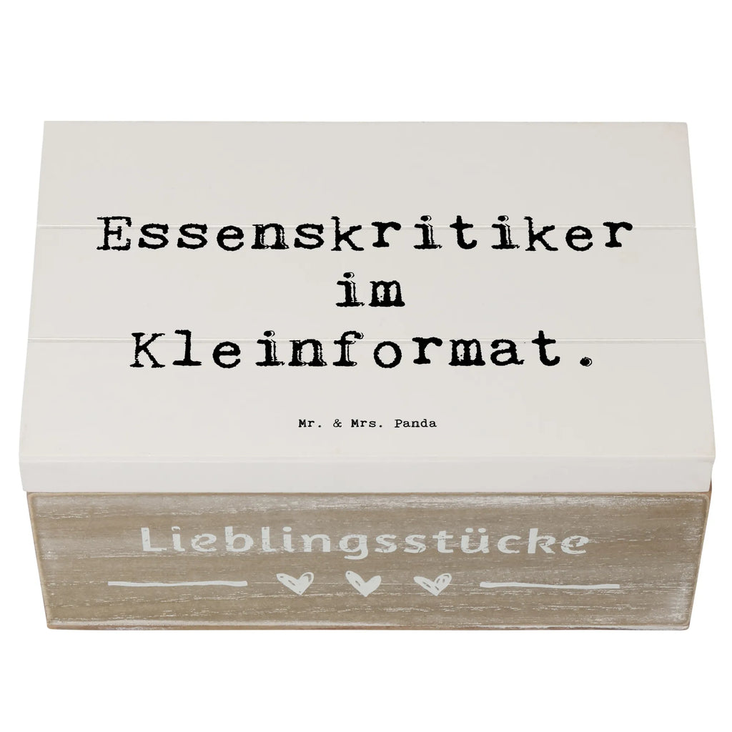 Holzkiste Spruch Kind Essenskritiker Geschenkdose, Dekokiste, Schatulle, XXL, Schatzkiste, Erinnerungskiste, Erinnerungsbox, Aufbewahrungsbox, Geschenkbox, Holzkiste, Truhe, Kiste, Familie, Vatertag, Muttertag, Bruder, Schwester, Mama, Papa, Oma, Opa