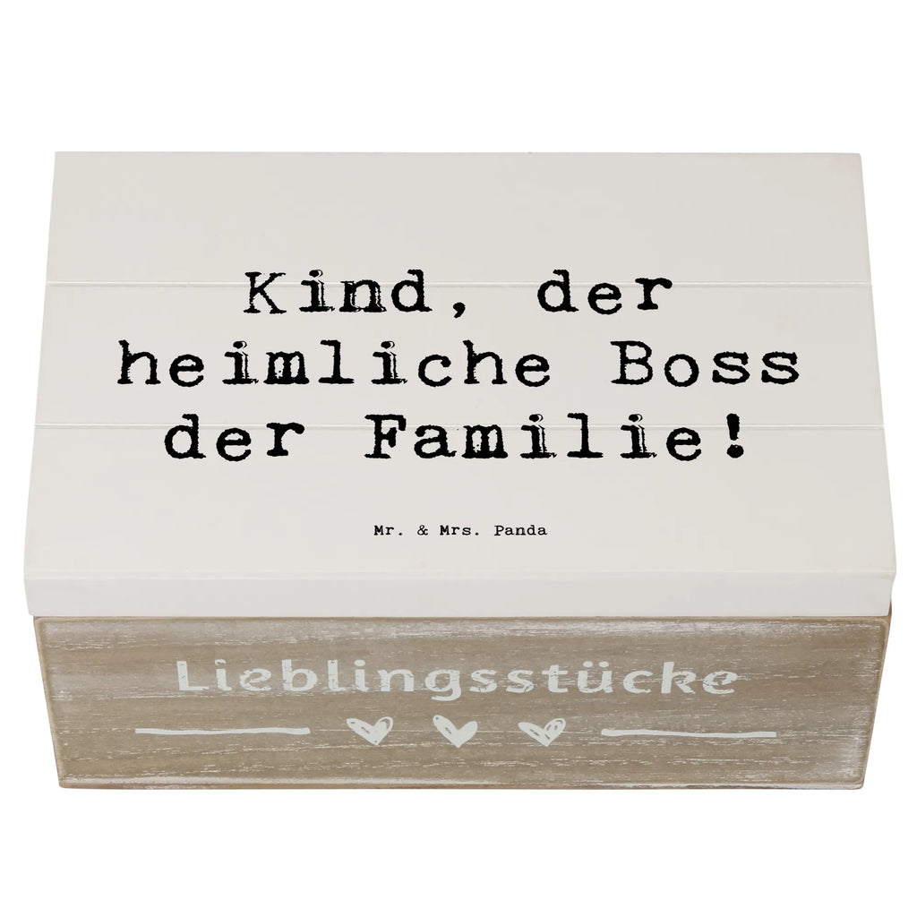 Holzkiste Spruch Kind Heimliche Führungskraft Geschenkbox, Kiste, Truhe, Aufbewahrungsbox, Holzkiste, Schatzkiste, Geschenkdose, Schatulle, XXL, Erinnerungskiste, Erinnerungsbox, Dekokiste, Familie, Vatertag, Muttertag, Bruder, Schwester, Mama, Papa, Oma, Opa